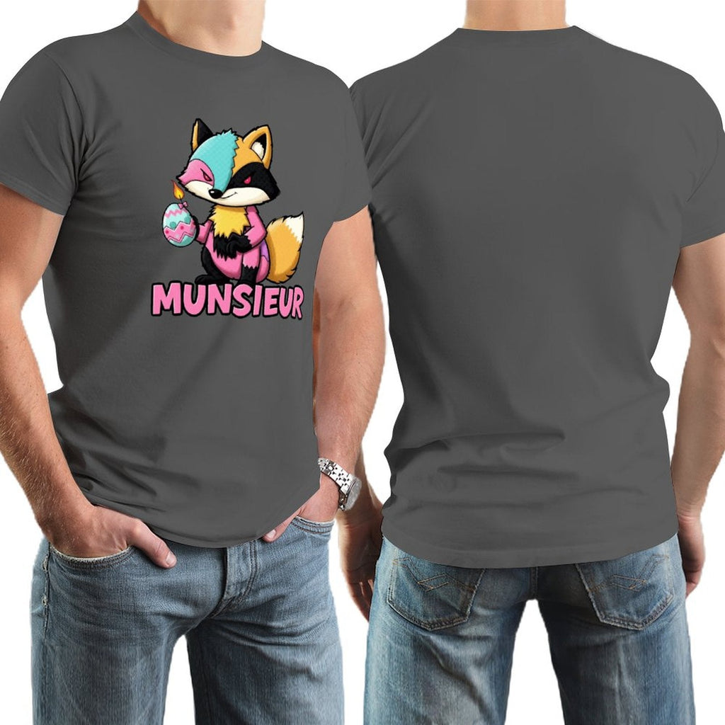 Munsieur Men's Tee Easter Collection "Sly Fox" Designer Tee
