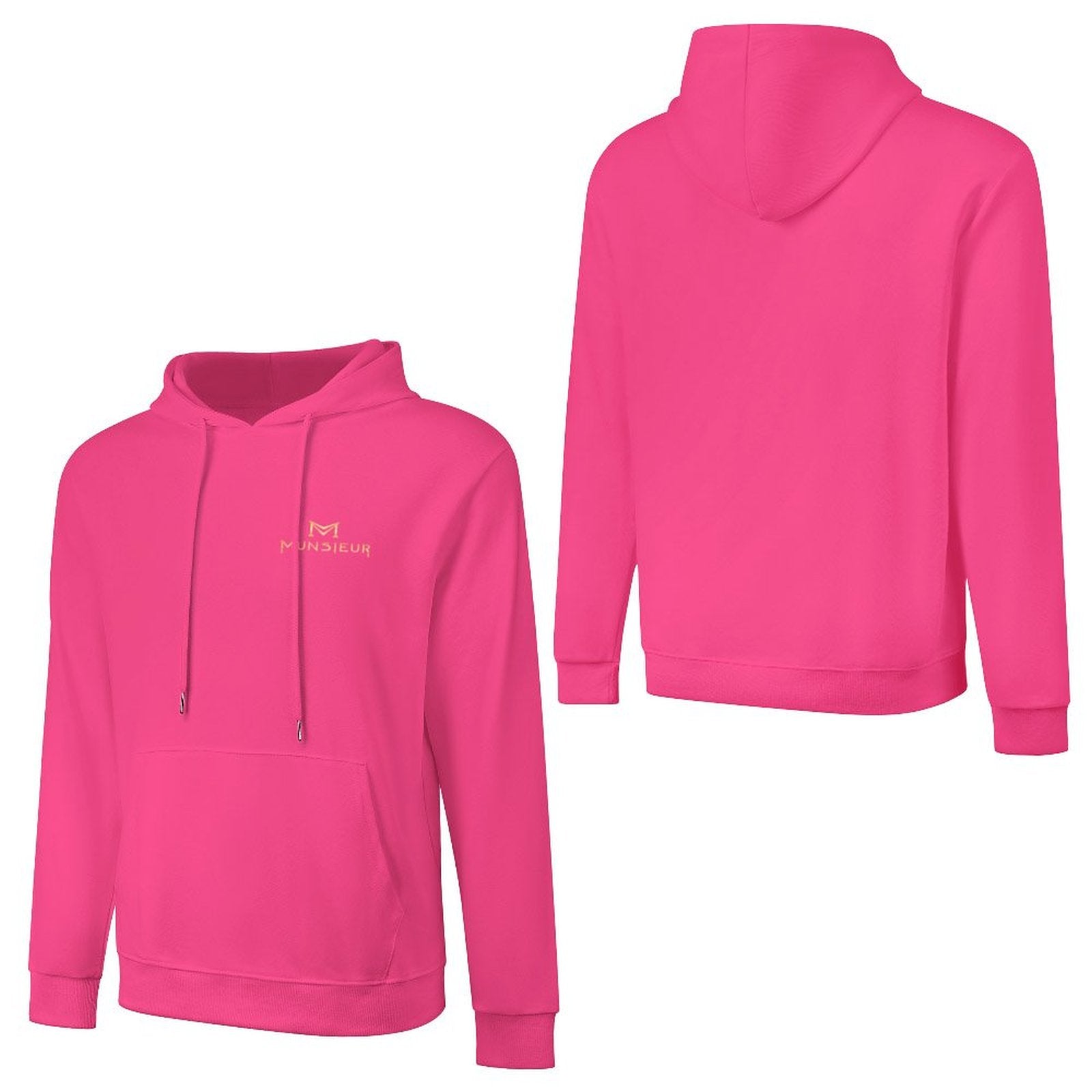 Munsieur Men's Premium Brand Pullover Hoodie