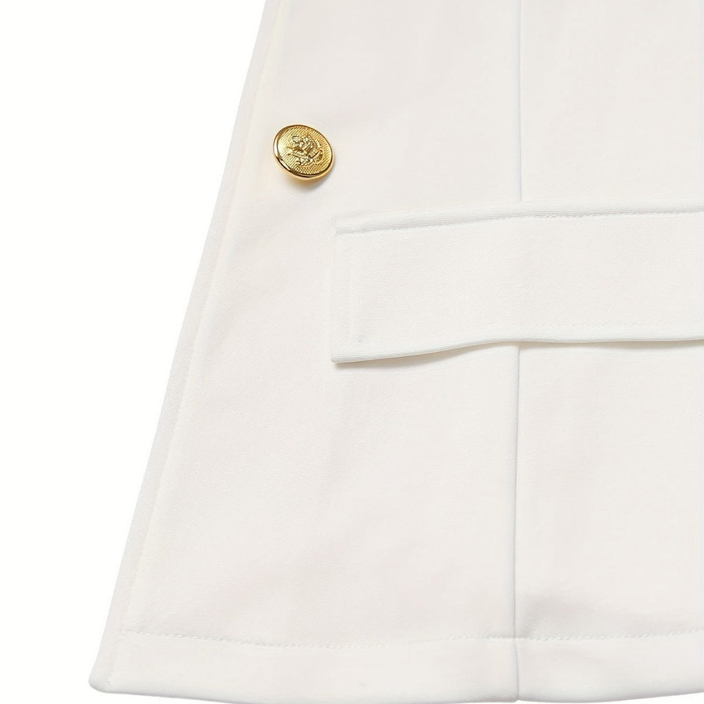 Women's Business Suit Set Jacket + Trousers Solid Color Temperament Commute Casual Suit