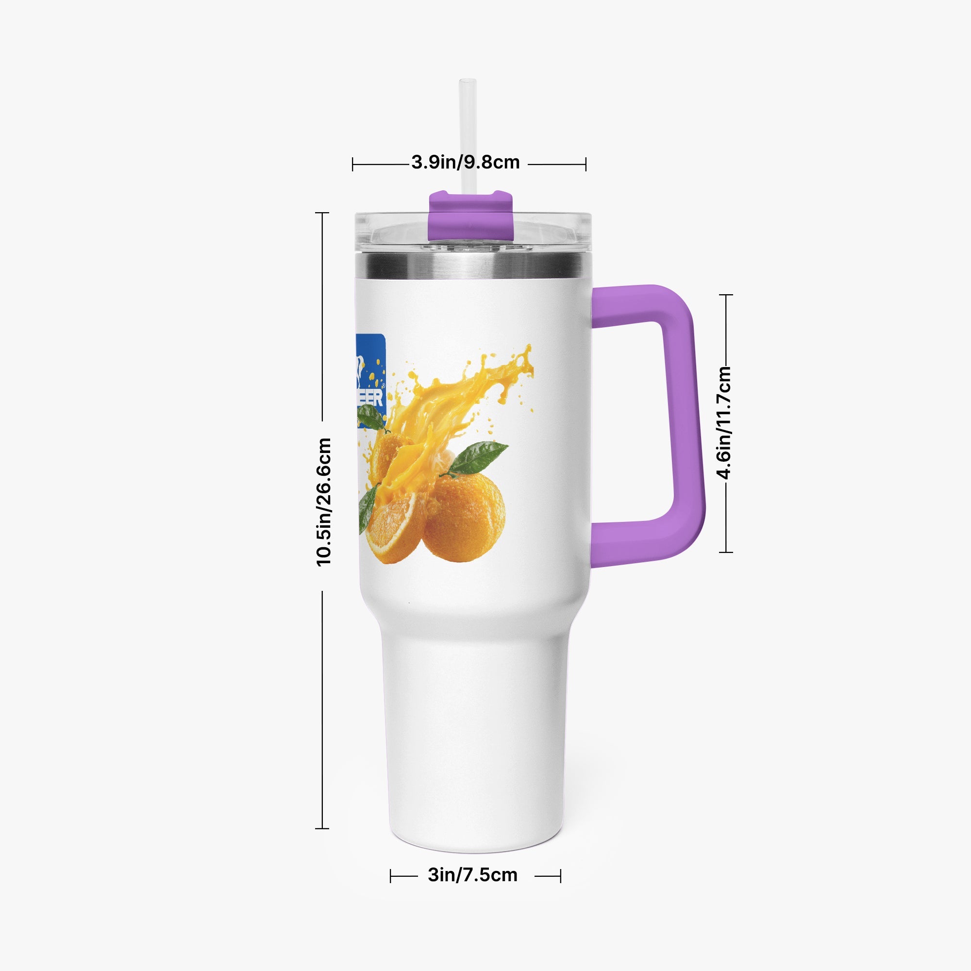 1102. 40oz Car Tumbler Cup