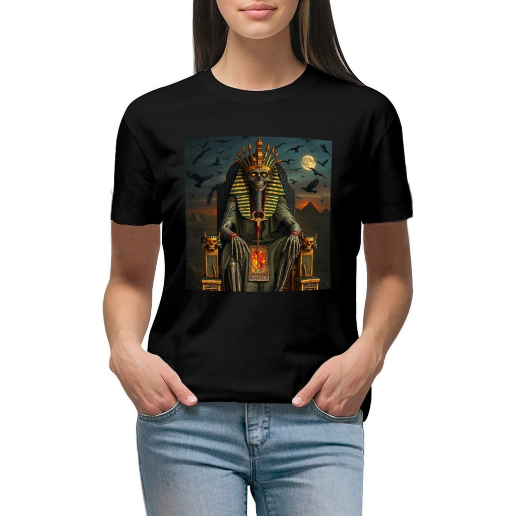 Munsieur Pharaoh's Reign Collection Women's T-Shirt (High Definition & Front Printing)