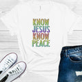 Know Jesus Know Peace Graphic Tee