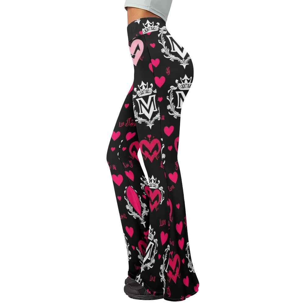 MUNSIEUR Women's Flared Jeans Valentine's Day Collection