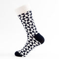 Men's Casual Mid-calf Casual Cotton Socks
