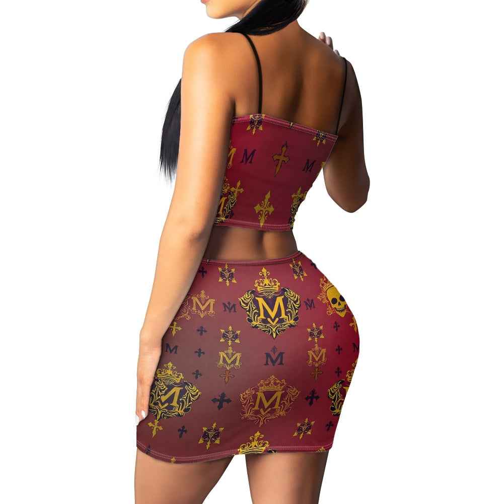 Women's Skirt Set - Two Piece Outfit