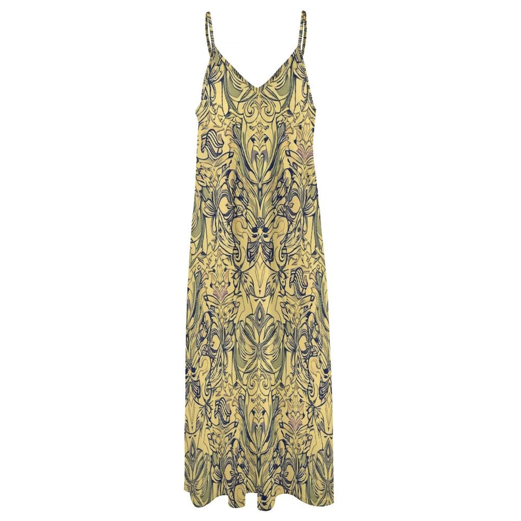 Munsieur Women's Flowy Bohemian Slip Dress