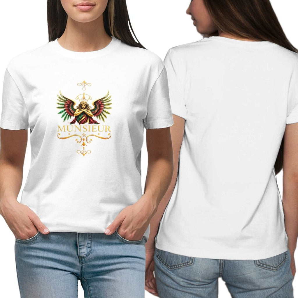 Munsieur Women's Timeless Style with Munsieur Premium Women's T-Shirts