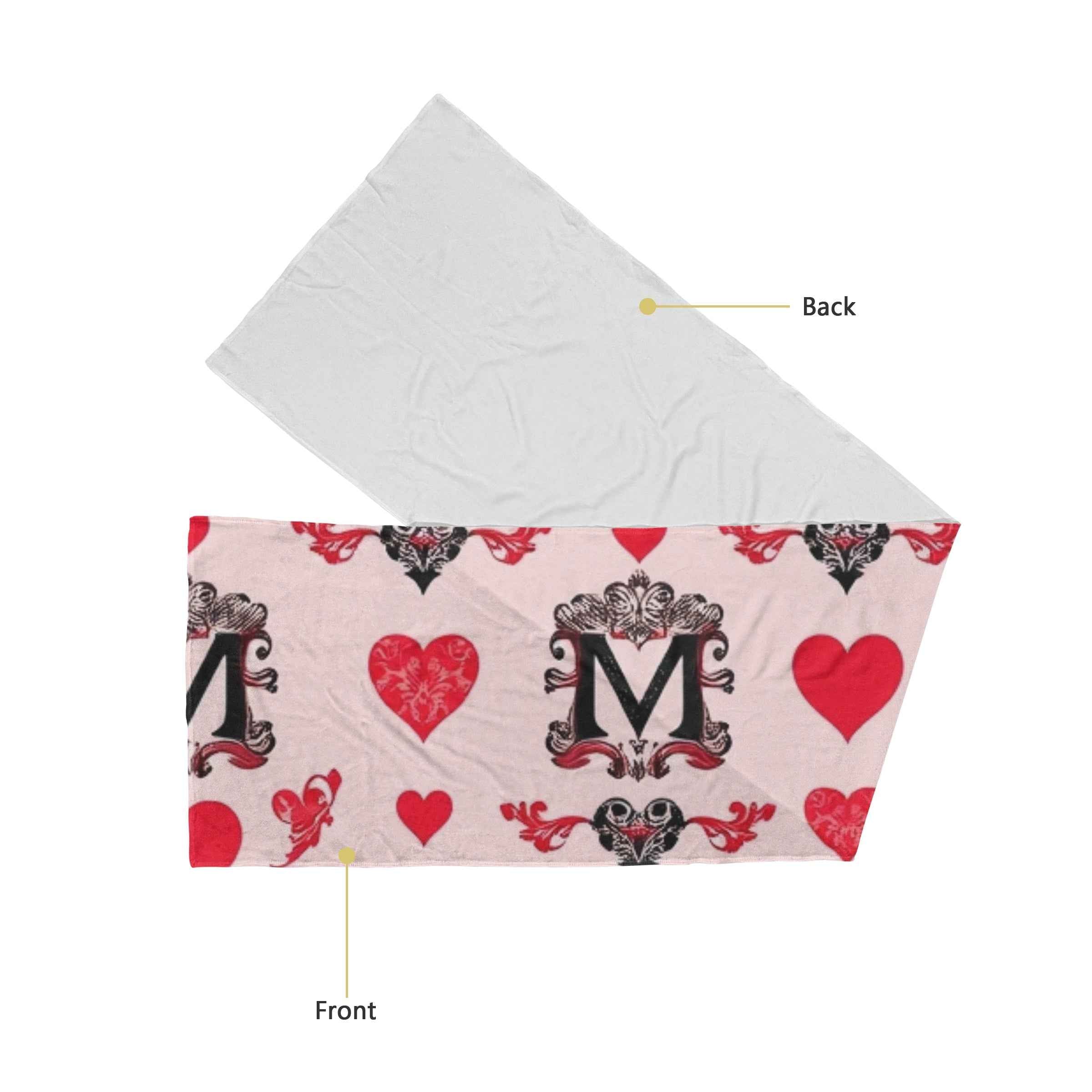 MUNSIEUR Fluffy Scarf Accessories Valentine's Day Collection