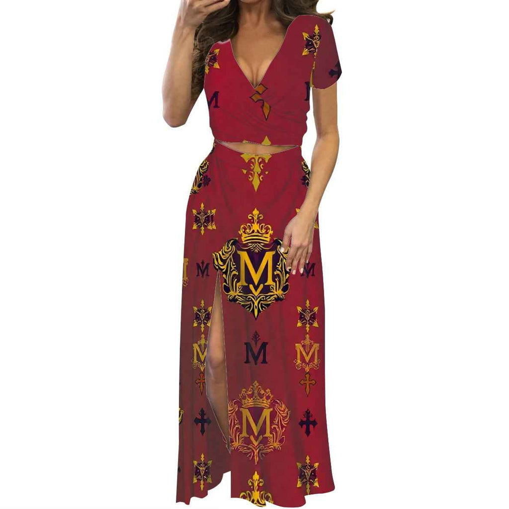 Women's Skirt Set - Two Piece Outfit for Work & Special Events