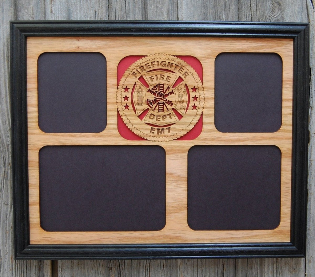 Firefighter EMT First Responder Picture Frame