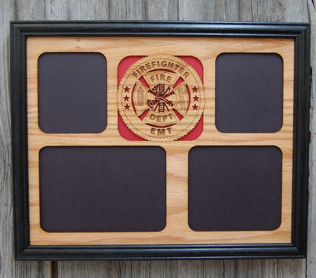 Firefighter EMT First Responder Picture Frame