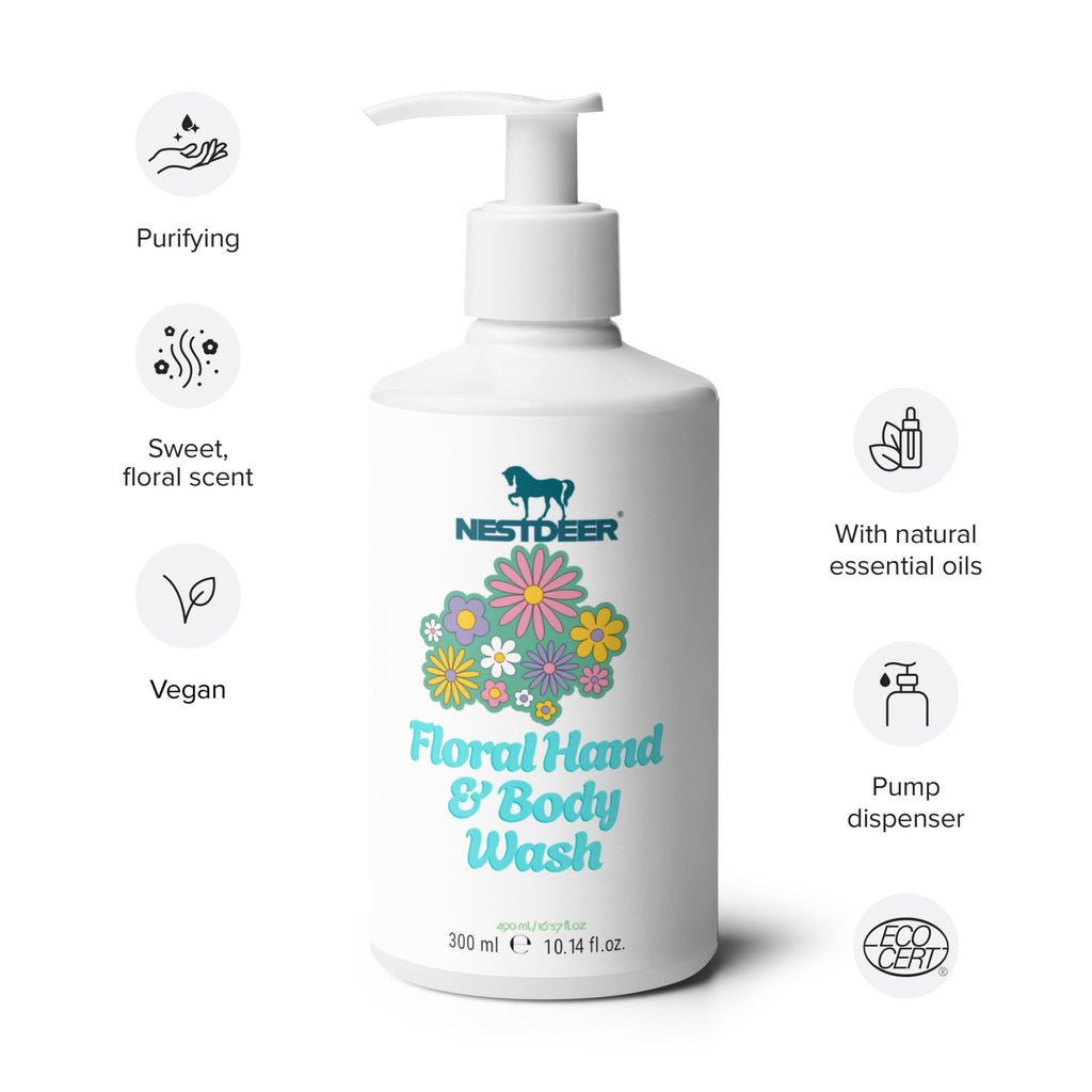Floral hand & body wash