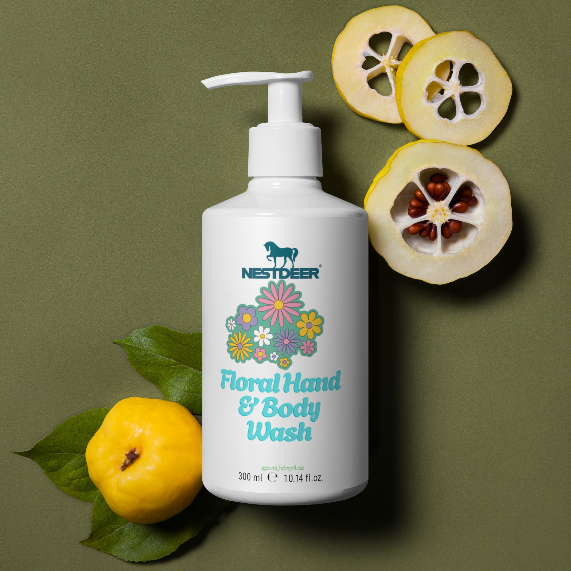 Floral hand & body wash