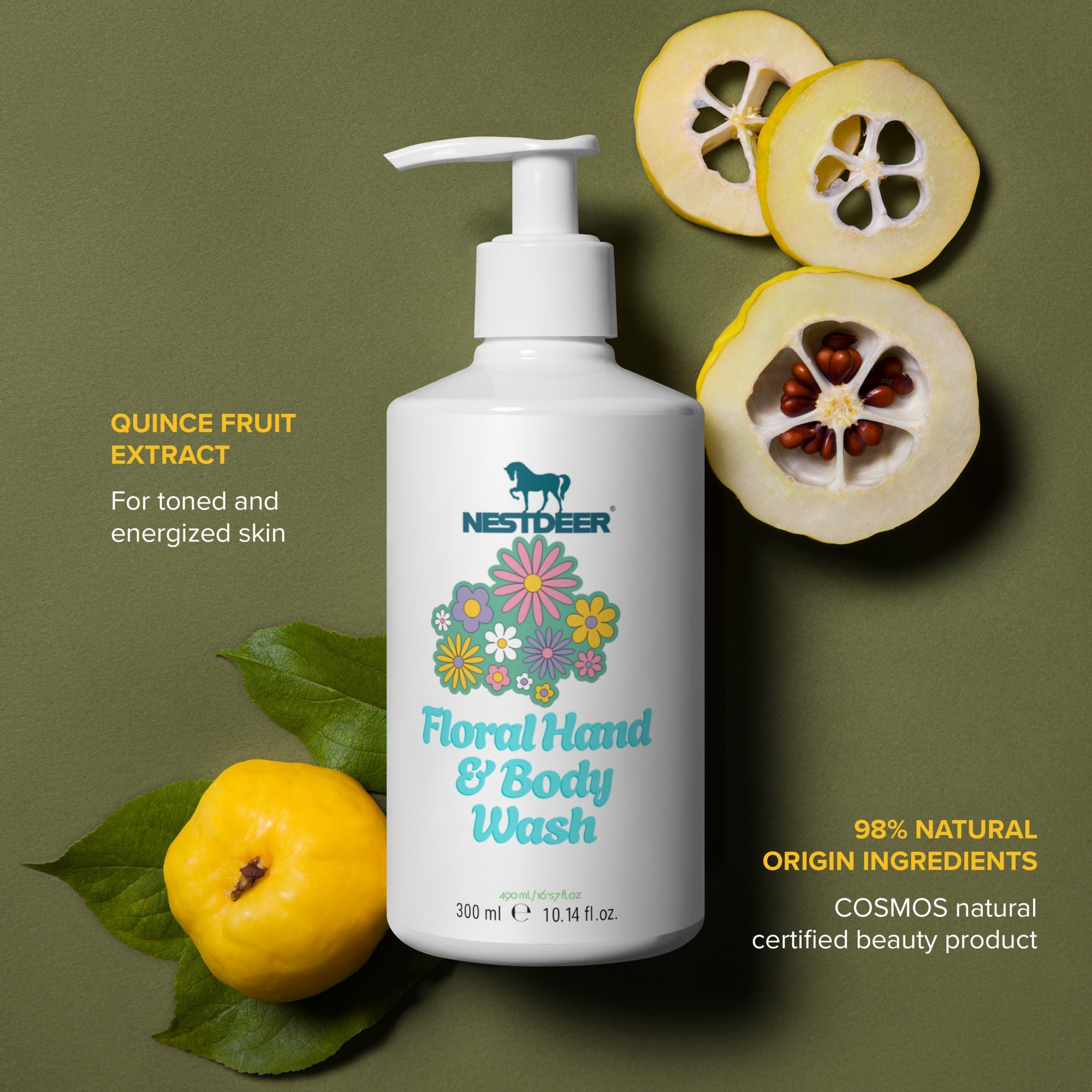 Floral hand & body wash
