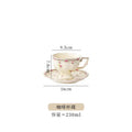 Floral lemon cream porcelain tea set dining room gold trimmed