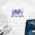 Peace Love Loaded Tea Graphic Tee