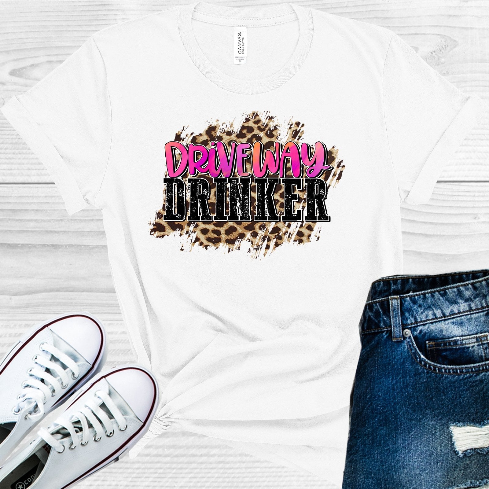Driveway Drinker Graphic Tee