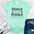 Inhale Tacos Exhale Negativity Graphic Tee