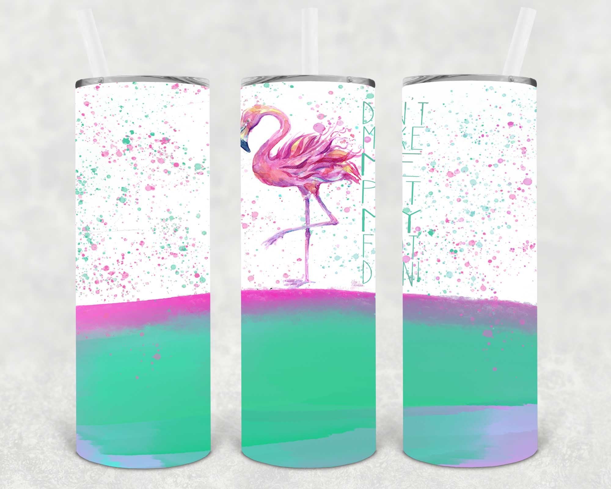 Don't Make Me Put My Foot Down 20 oz Skinny Tumbler