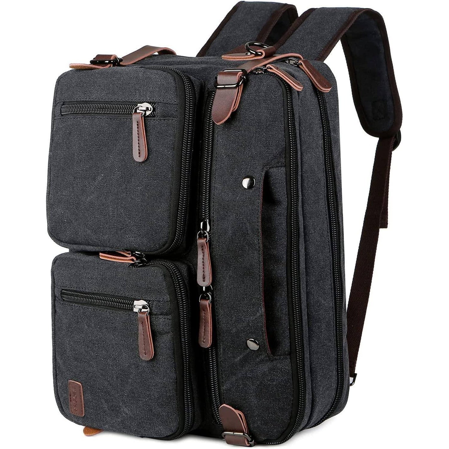 Men's Canvas Messenger Bag – Structured Office Carry
