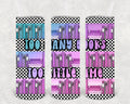 Too Many Books Too Little Time 20 oz Skinny Tumbler