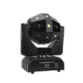Geometric black moving head light beam strobe for party room