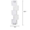Geometric crystal glass candle holder living room cube decor