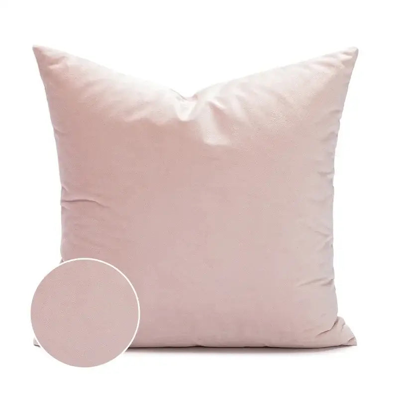 Geometric pink & white embroidered pillow covers living room decor