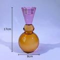 Geometric vibrant crystal candle holders dining room faceted glass
