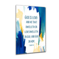 Wall Decor - Giclee Poster Art Print - God is Love