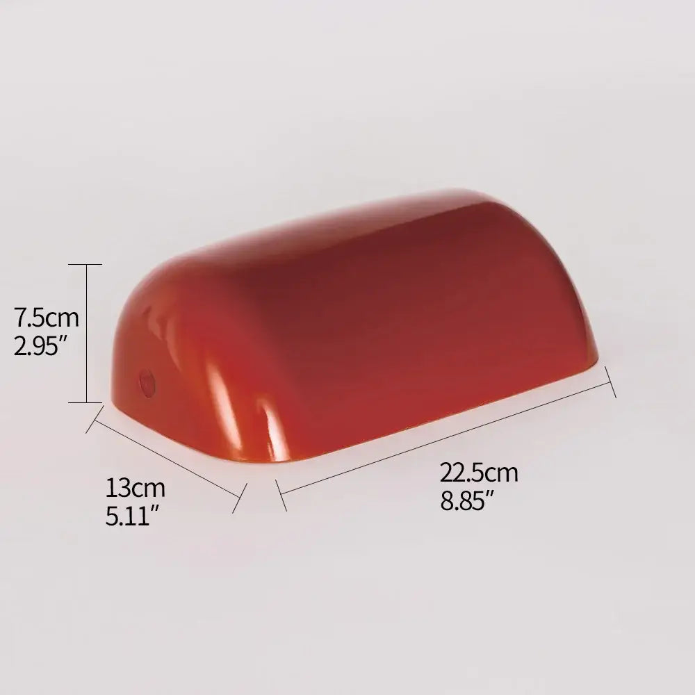 Glass banker lamp shade for desk or office 4 colors