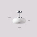 Glossy yellow glass ball led pendant light for kitchen or dining room