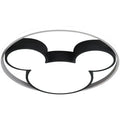 Gold 34w led mickey mouse ceiling light for children's bedroom