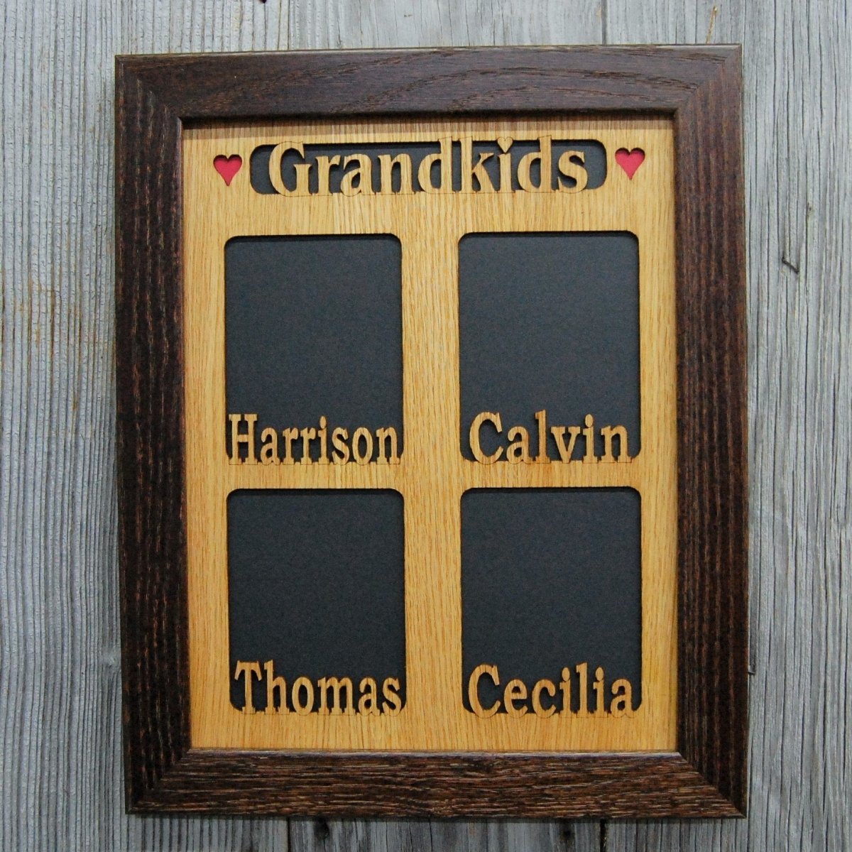Grandkids Name Picture Frame 11"x14"