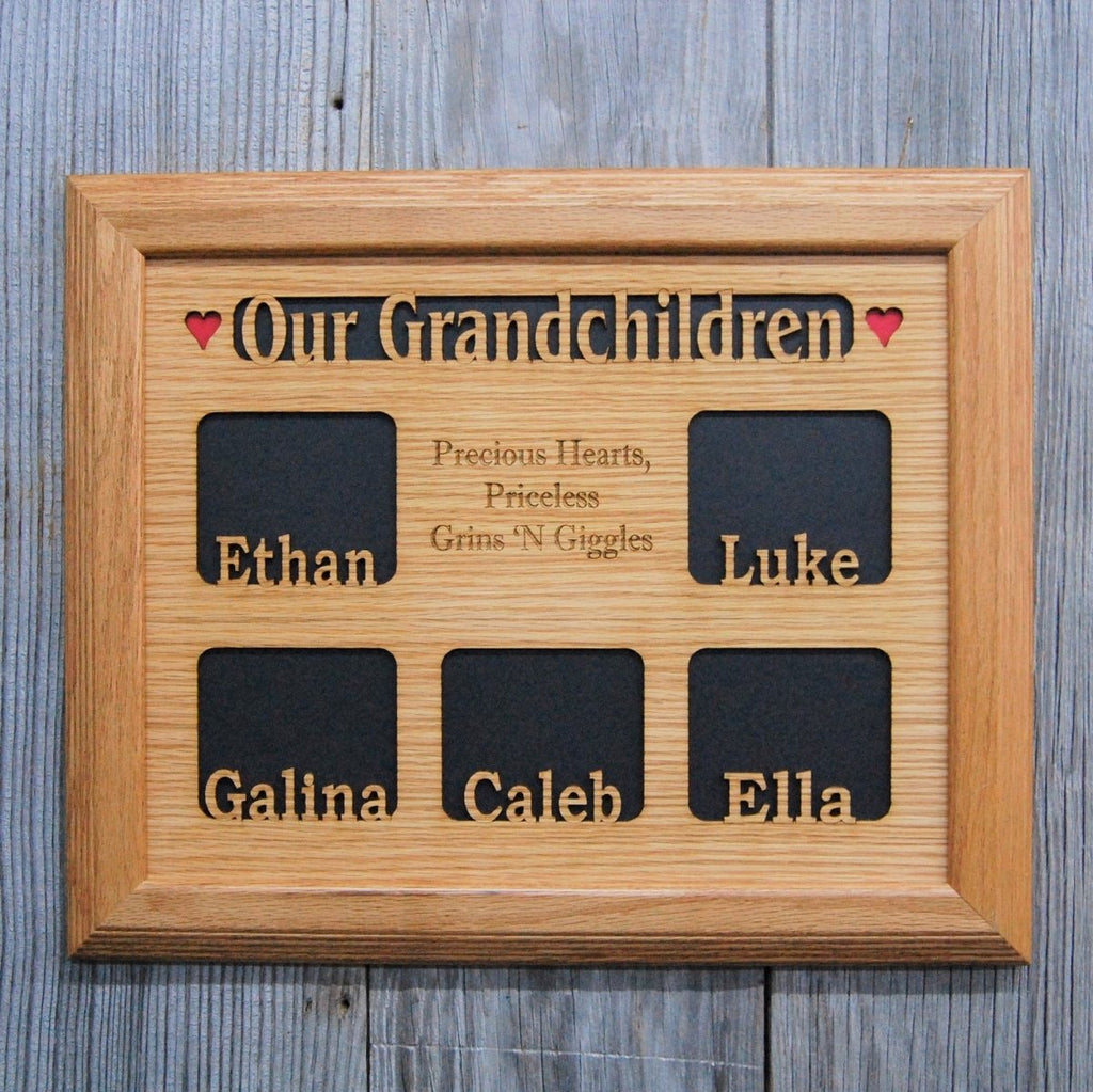 Grandkids Name Picture Frame 11"x14"