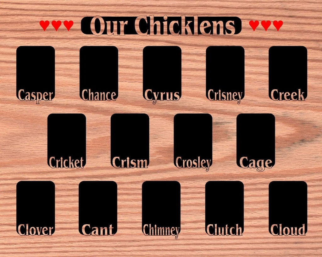 Grandkids Name Picture Frame 16"x20"