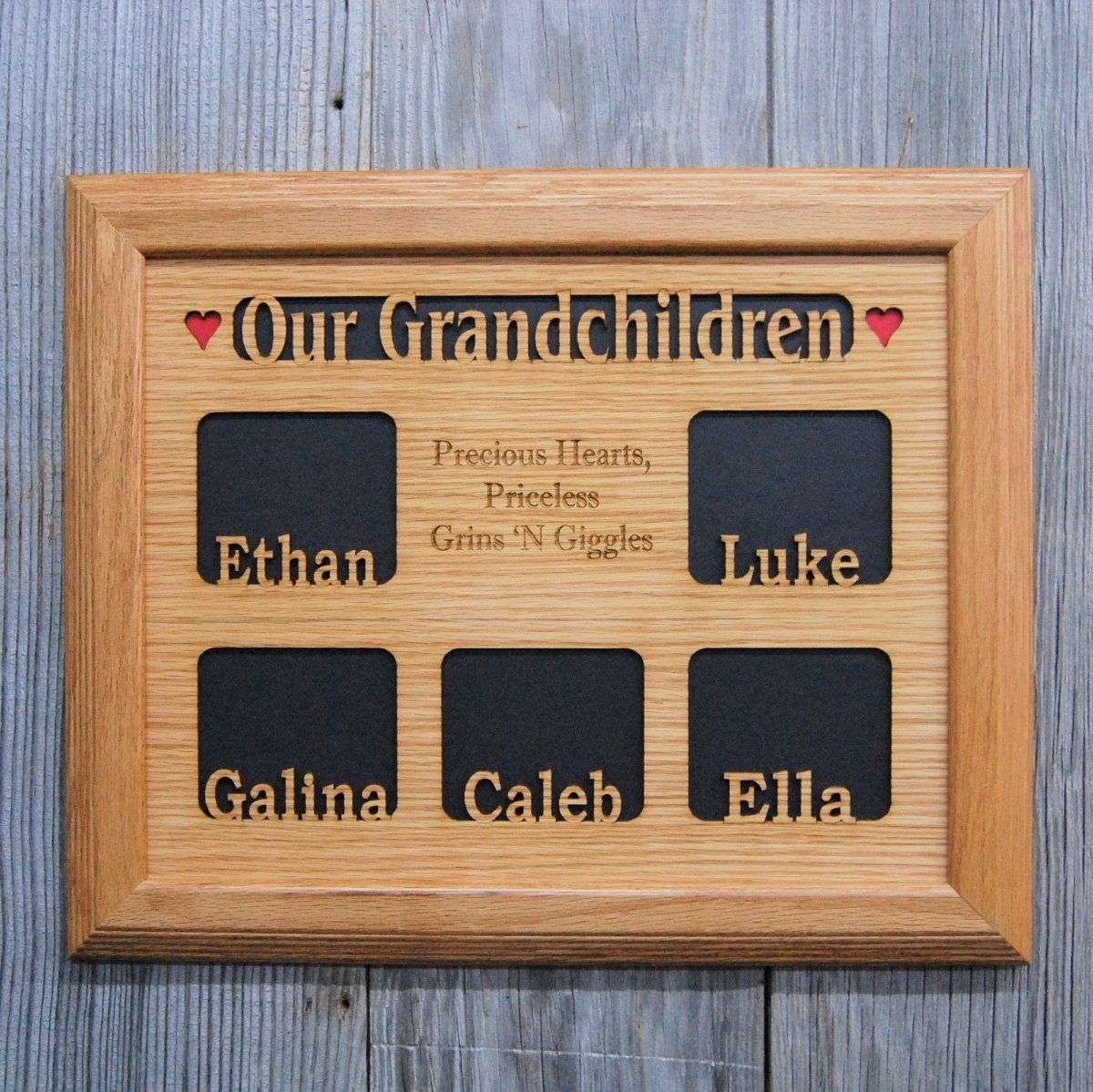 Grandkids Name Picture Frame 16"x20"
