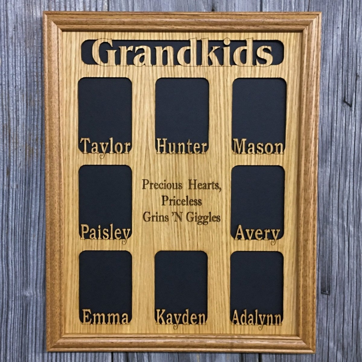 Grandkids Name Picture Frame 16"x20"
