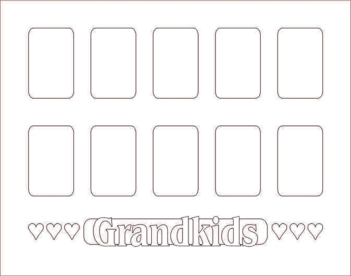 Grandkids Picture Frame