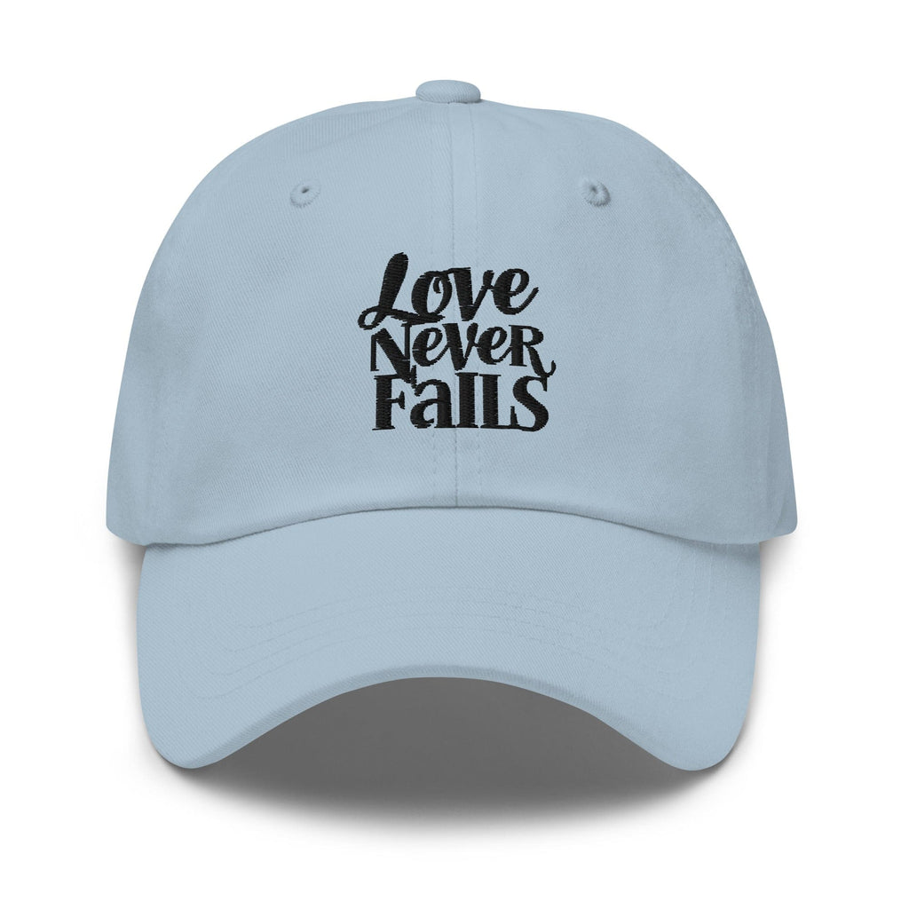 Embroidered Baseball Cap - Adjustable - Love Never Fails