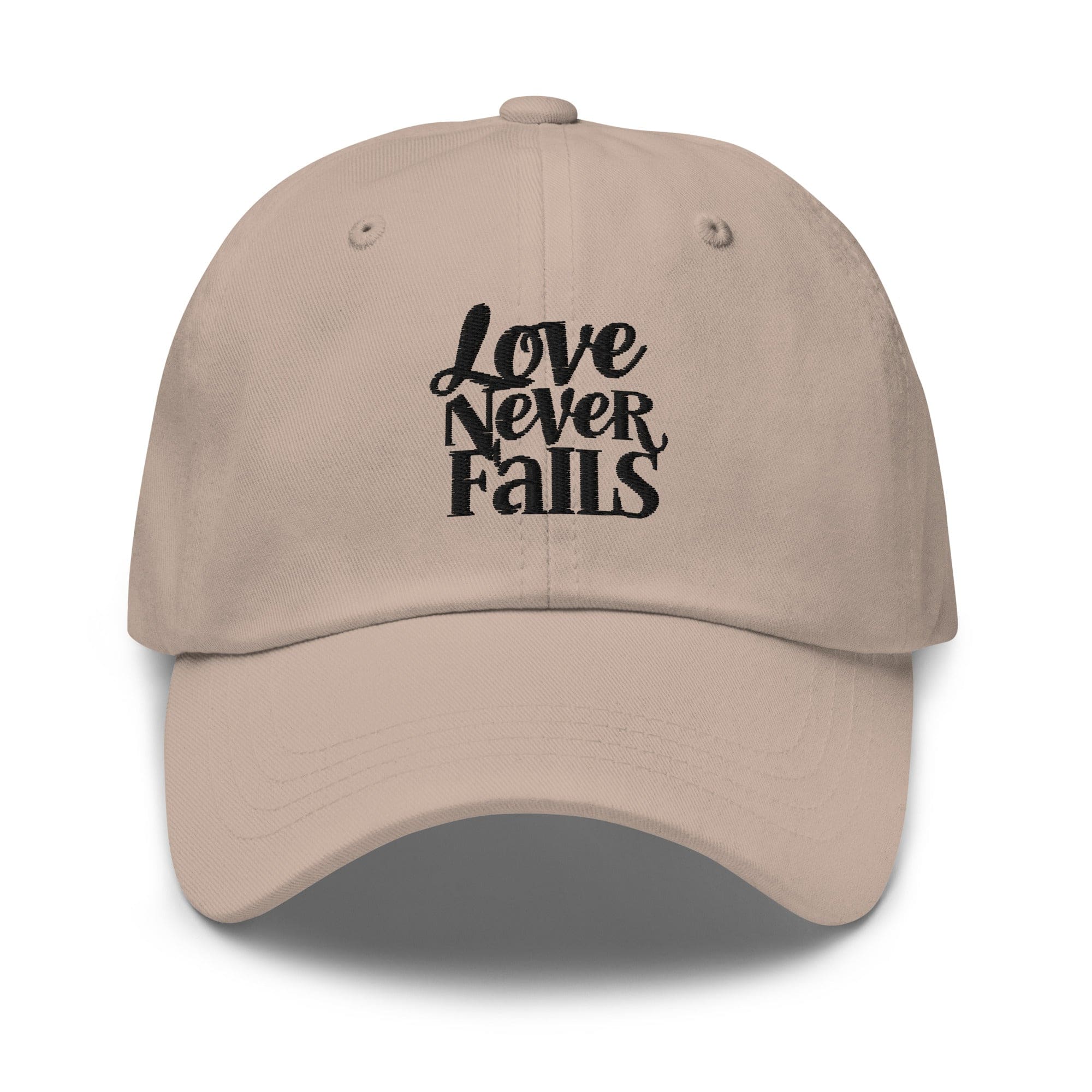 Embroidered Baseball Cap - Adjustable - Love Never Fails