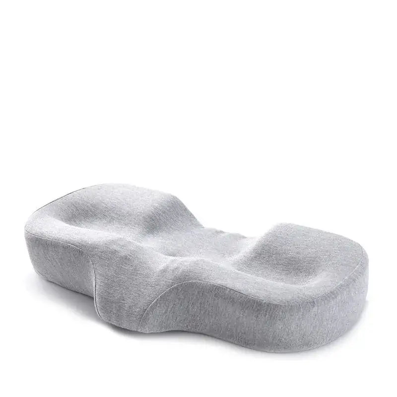 Gray butterfly memory foam cervical support pillow bedroom orthopaedic