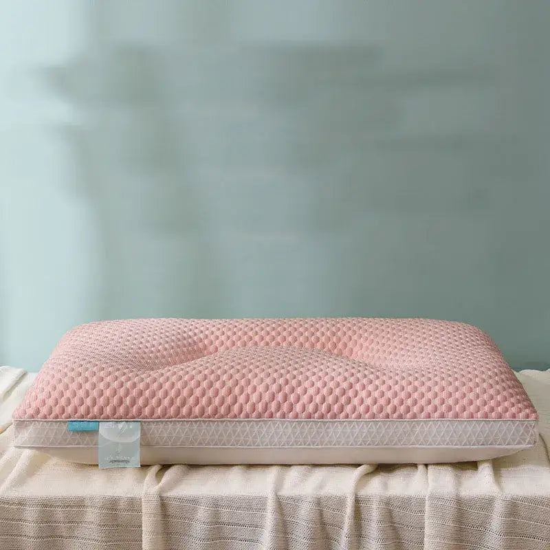 Gray ice rayon cooling pillow bedroom cervical neck support