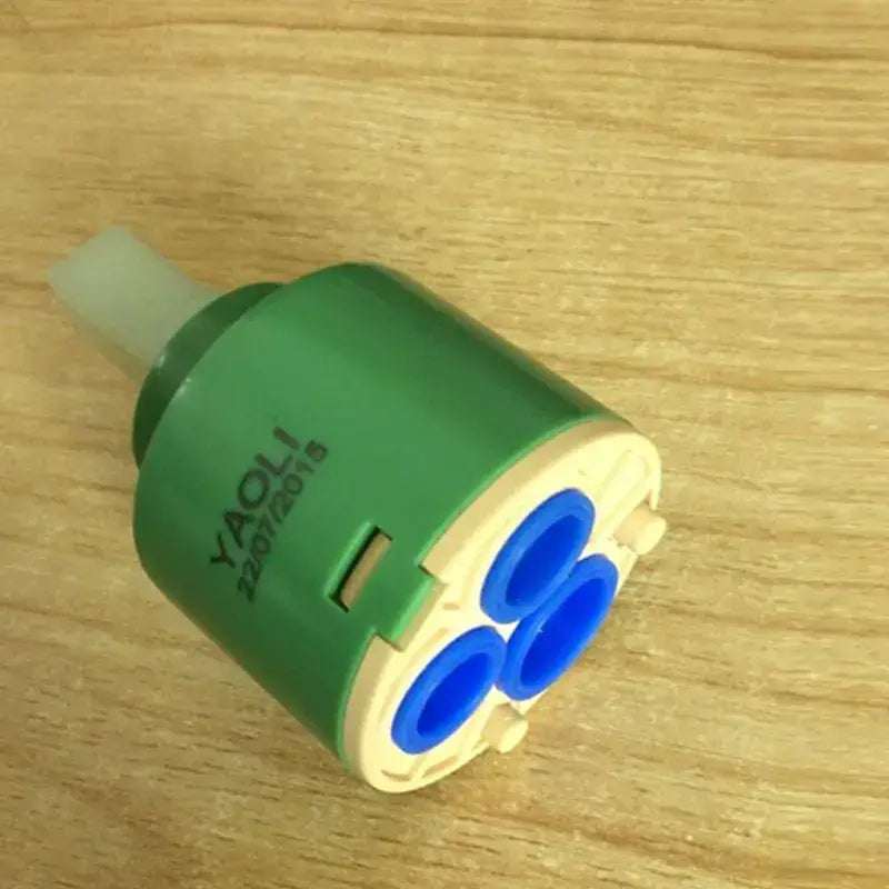 Green and beige 40mm ceramic faucet cartridge kitchen valve replacement