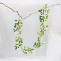 Green and white artificial flowers garden wedding arch decor