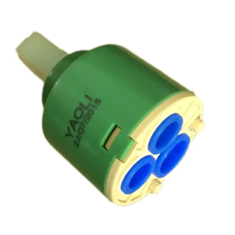Green and yellow ceramic cartridge 3-year warranty kitchen faucet mixer