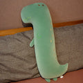 Green dinosaur cartoon comfort body pillow bedroom plush gift