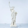 Green & white liberty statue model office desk decor