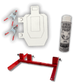 Half Size Infinity Target, Stand & Paint Bundle