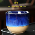 Handcrafted gradient ceramic kung fu tea cup set dining room drinkware